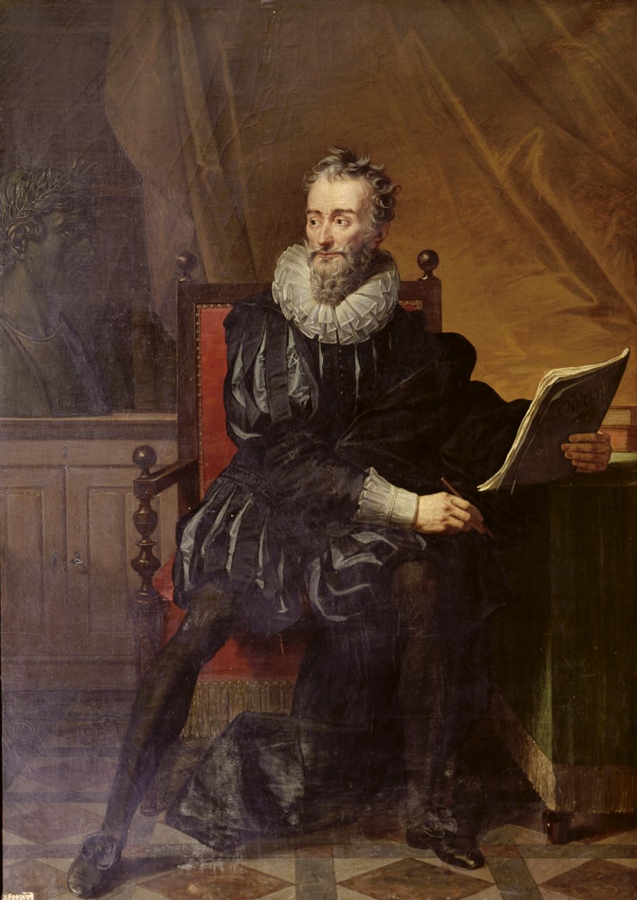 Retrato de François de Malherbe (1555-1628) 1822 de Robert Lefevre