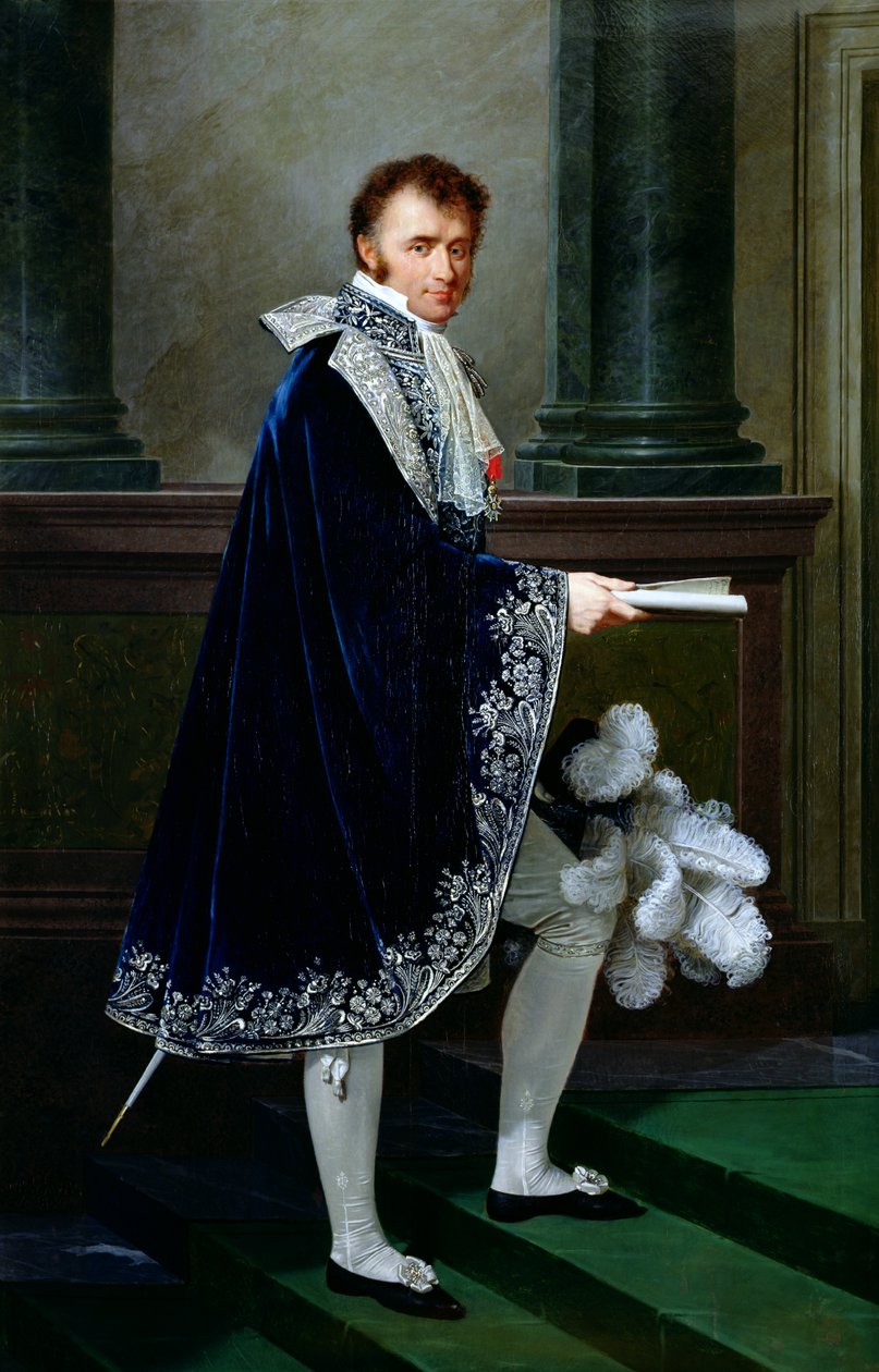 Retrato de François-Nicolas Mollien (1758-1850) 1806 de Robert Lefevre