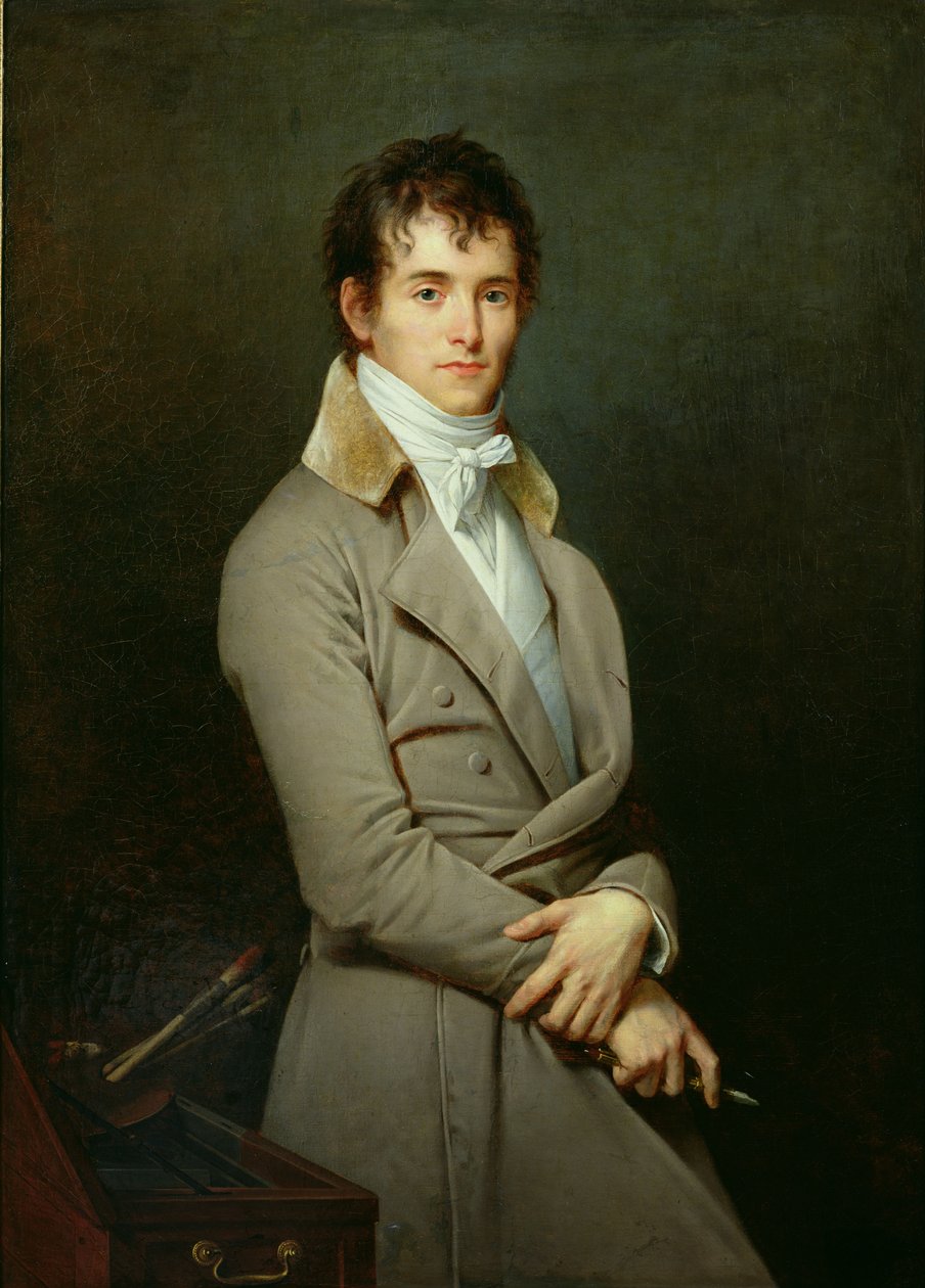Retrato de Paulin-Guerin (1783-1855) 1801 de Robert Lefevre
