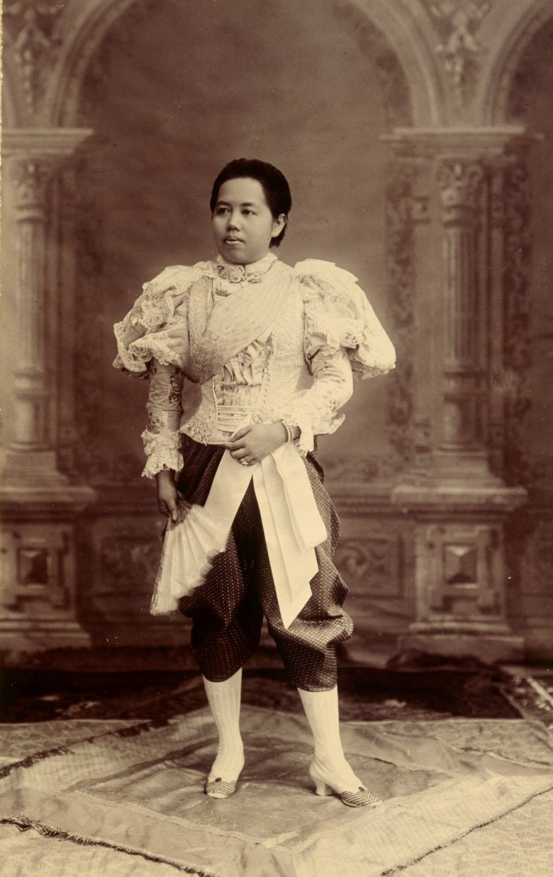 Rainha Saovabha Bongsri, 1890 de Robert Lenz