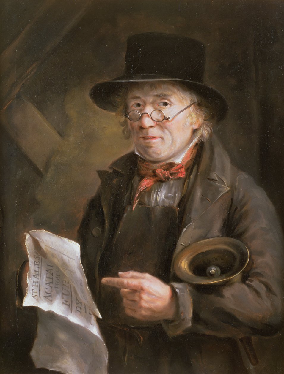 O Crier Town, 1822 de Robert Mendham