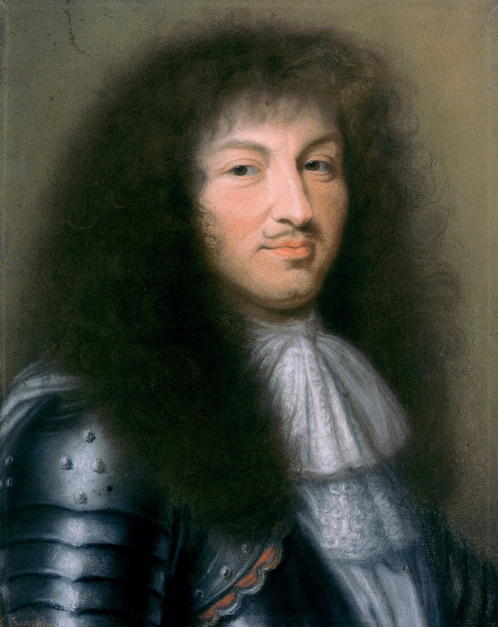 Retrato de Louis XIV, rei da França de Robert Nanteuil