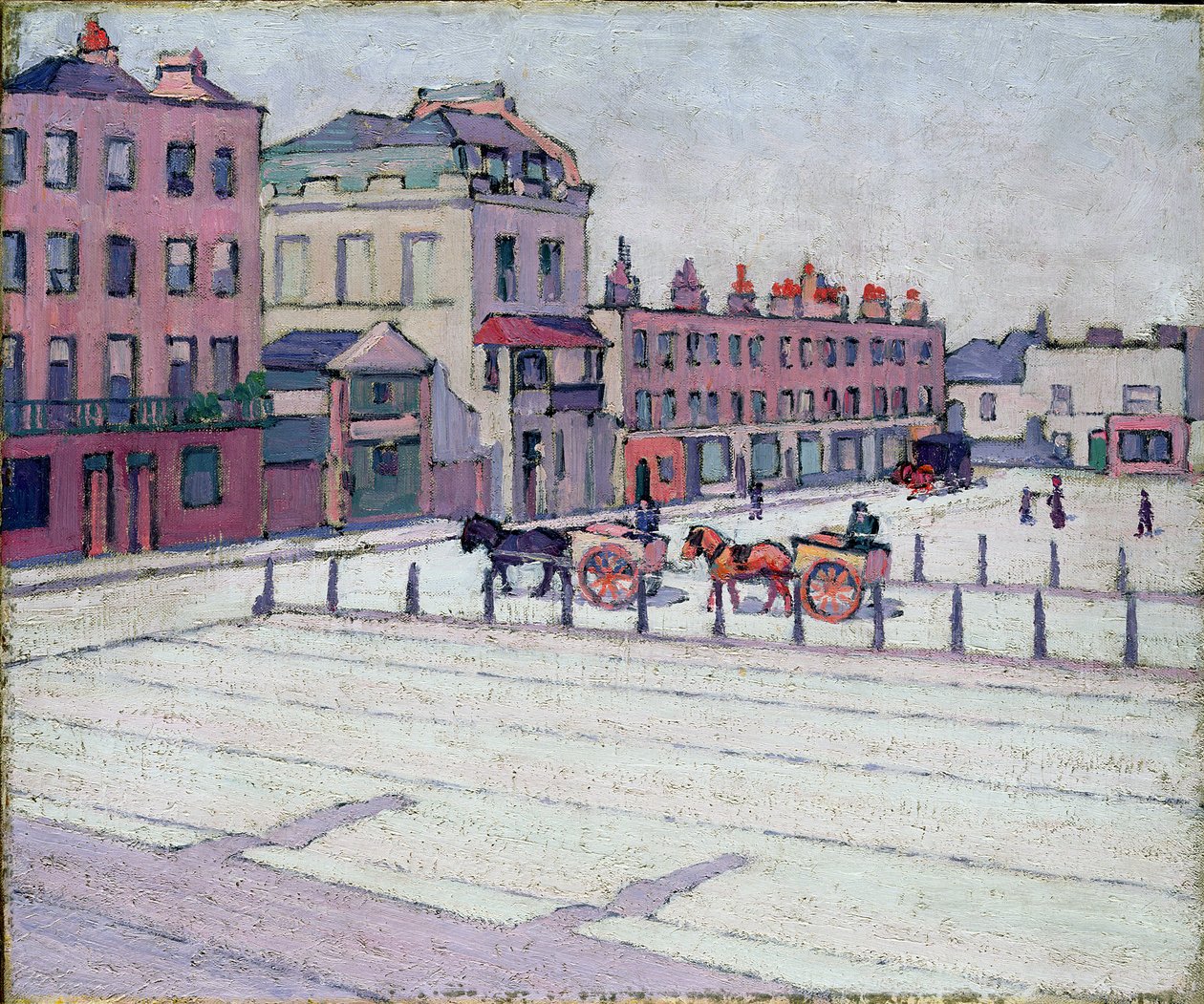 Mercado Cumberland, Lado Norte, 1912 de Robert Polhill Bevan