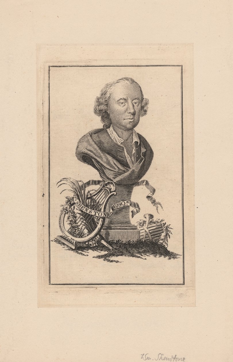 William Shenstone, c.1764 de Robert Pranker