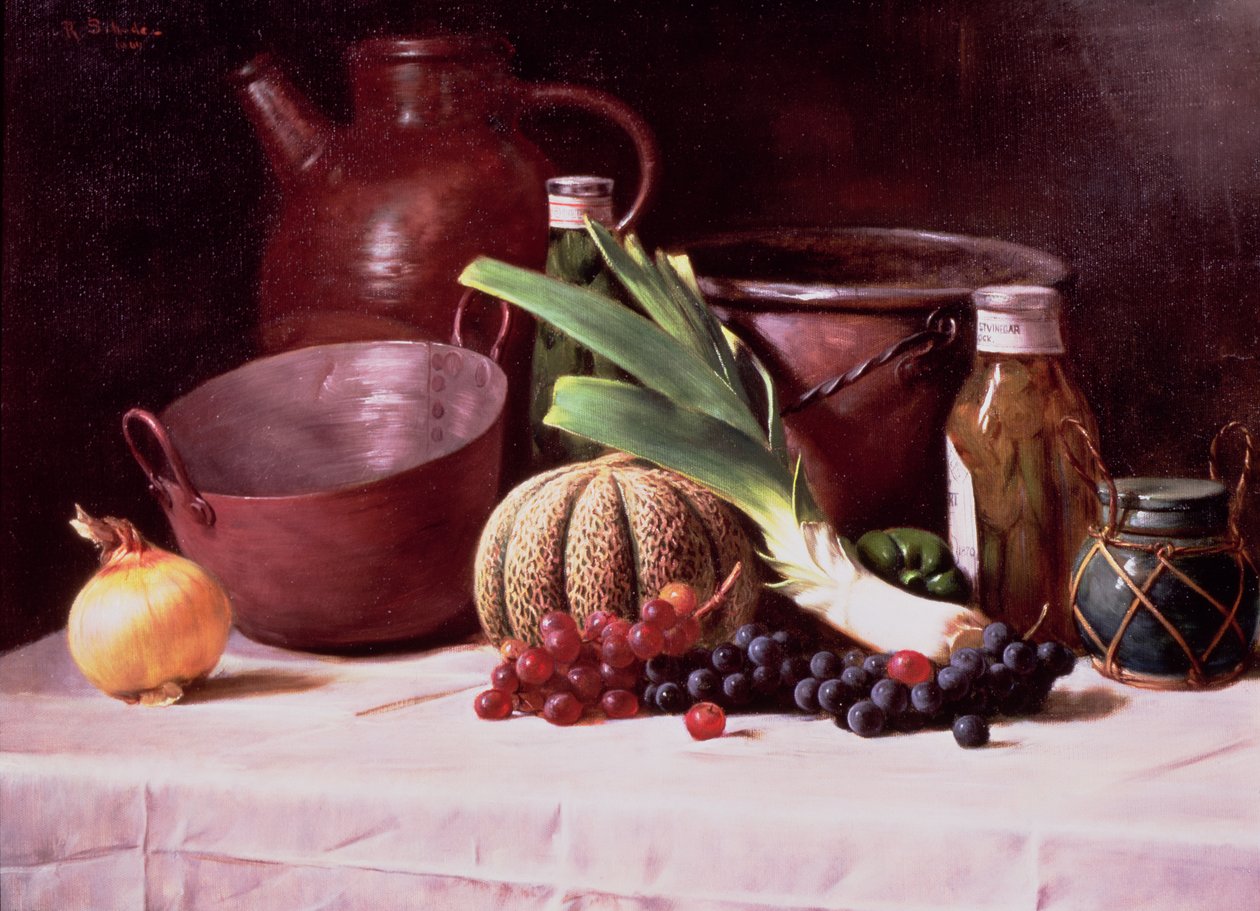 Ainda vida, 1909 de Robert Schade