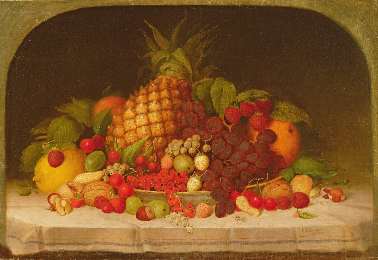 Fruta, 1849 de Robert Scott Duncanson