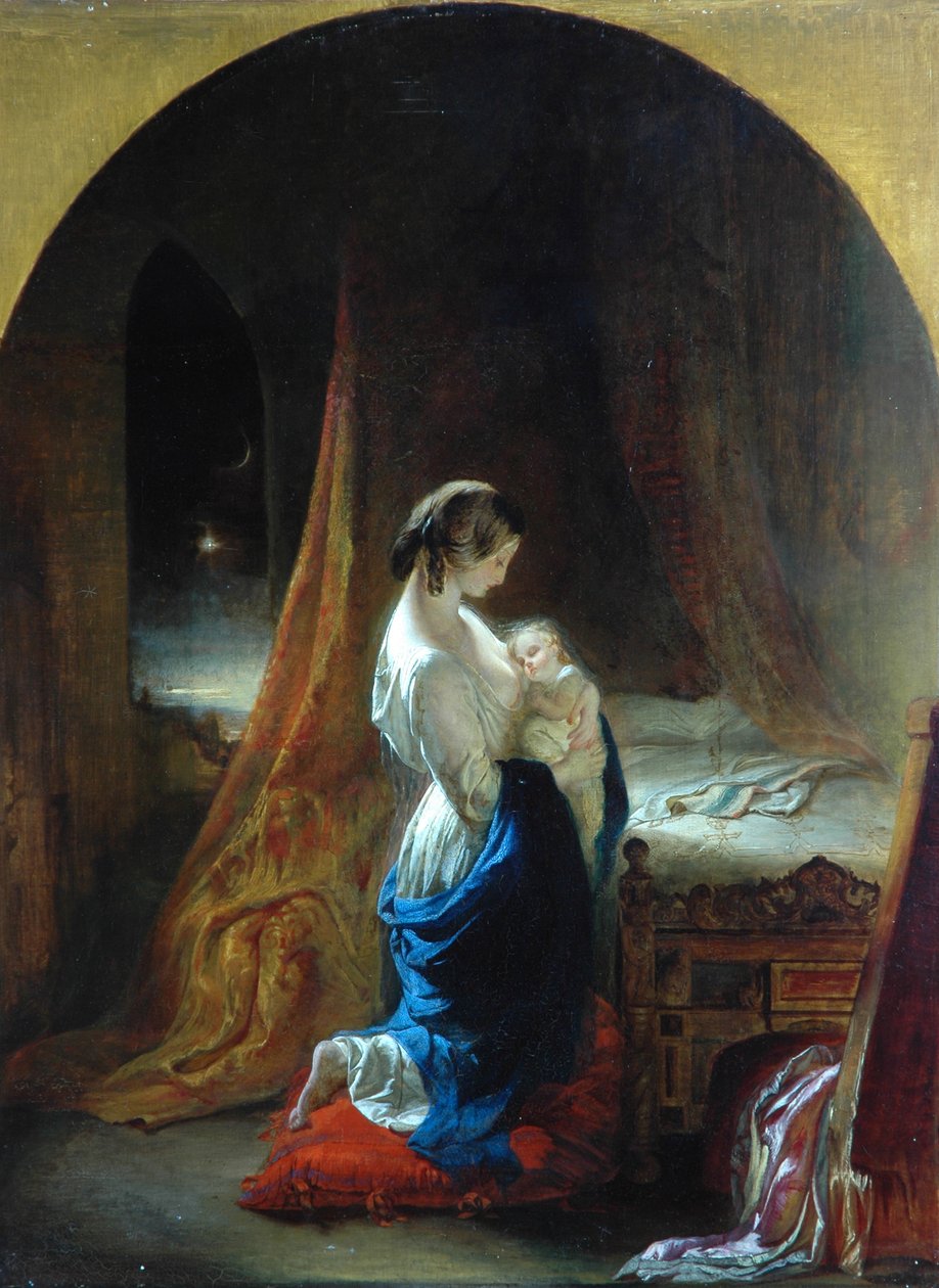 A estrela da noite, 1846 de Robert Scott Lauder