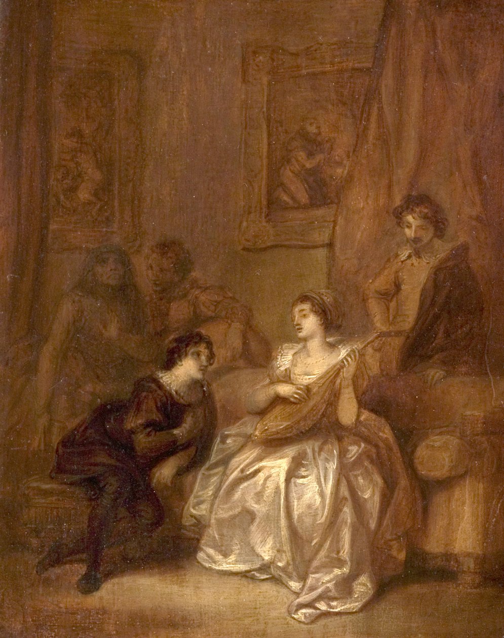 Ilustração para Lesage "s" Gil Blas " de Robert Smirke