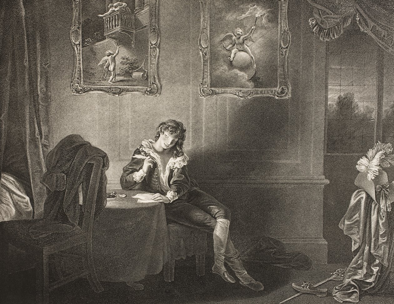As Sete Idades do Homem, Terceira Era, Ato II, Cena VII, de &39;As You Like It&39;, de The Boydell Shakespeare Gallery, publicado no final do século XIX de Robert Smirke