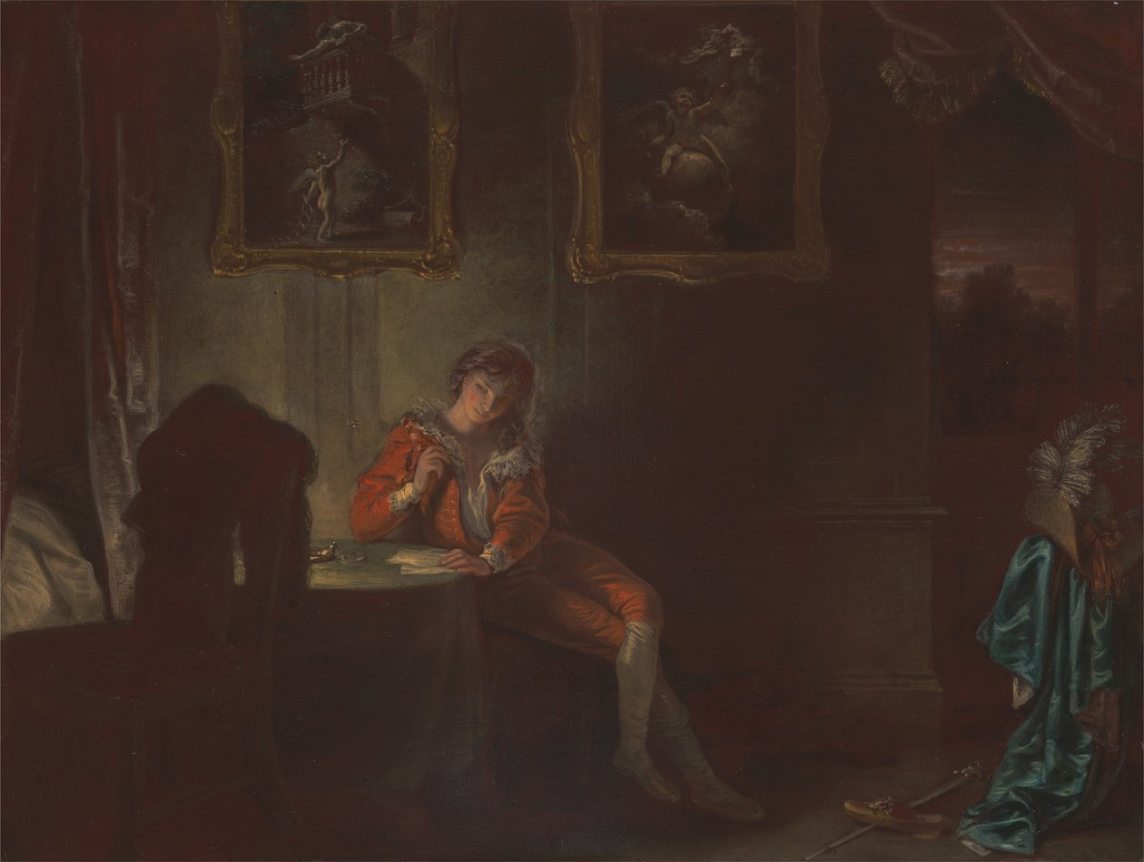 As Sete Idades do Homem - O Amante, Como Você Gosta, II, vii de Robert Smirke