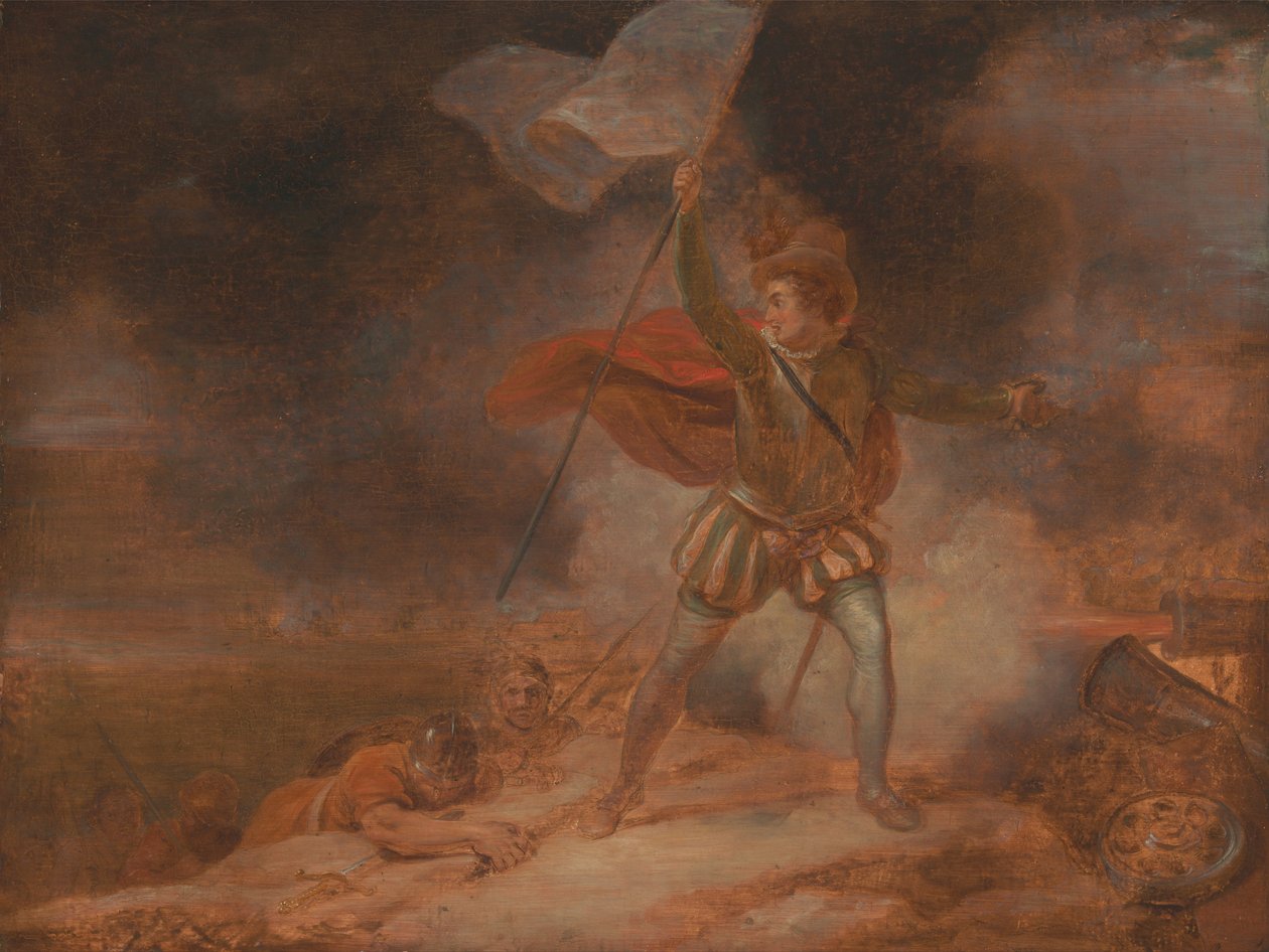 As Sete Idades do Homem - O Soldado, Como Você Gosta, II, vii de Robert Smirke