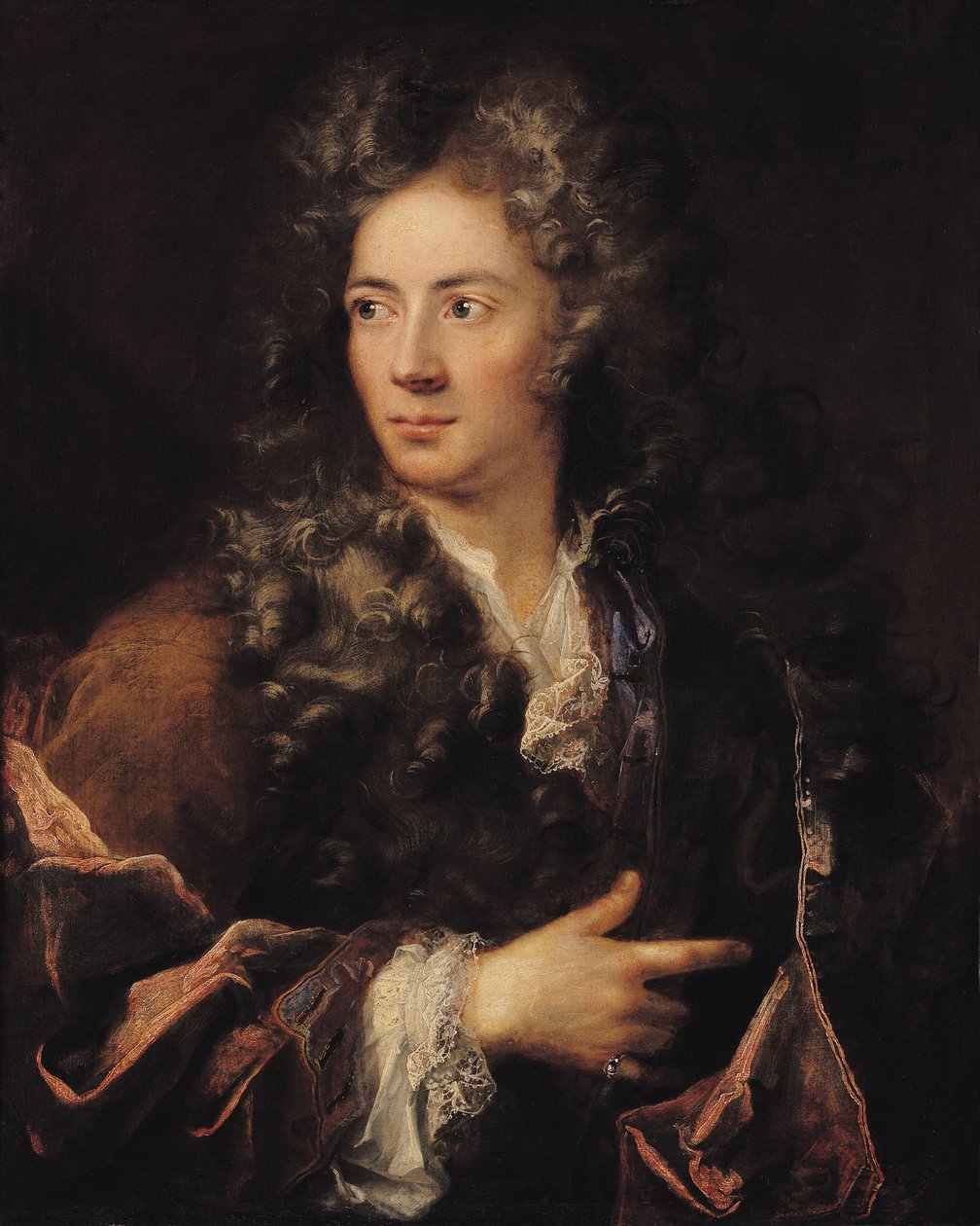Retrato de Gerard Audran (1640-1703) de Robert Tournieres