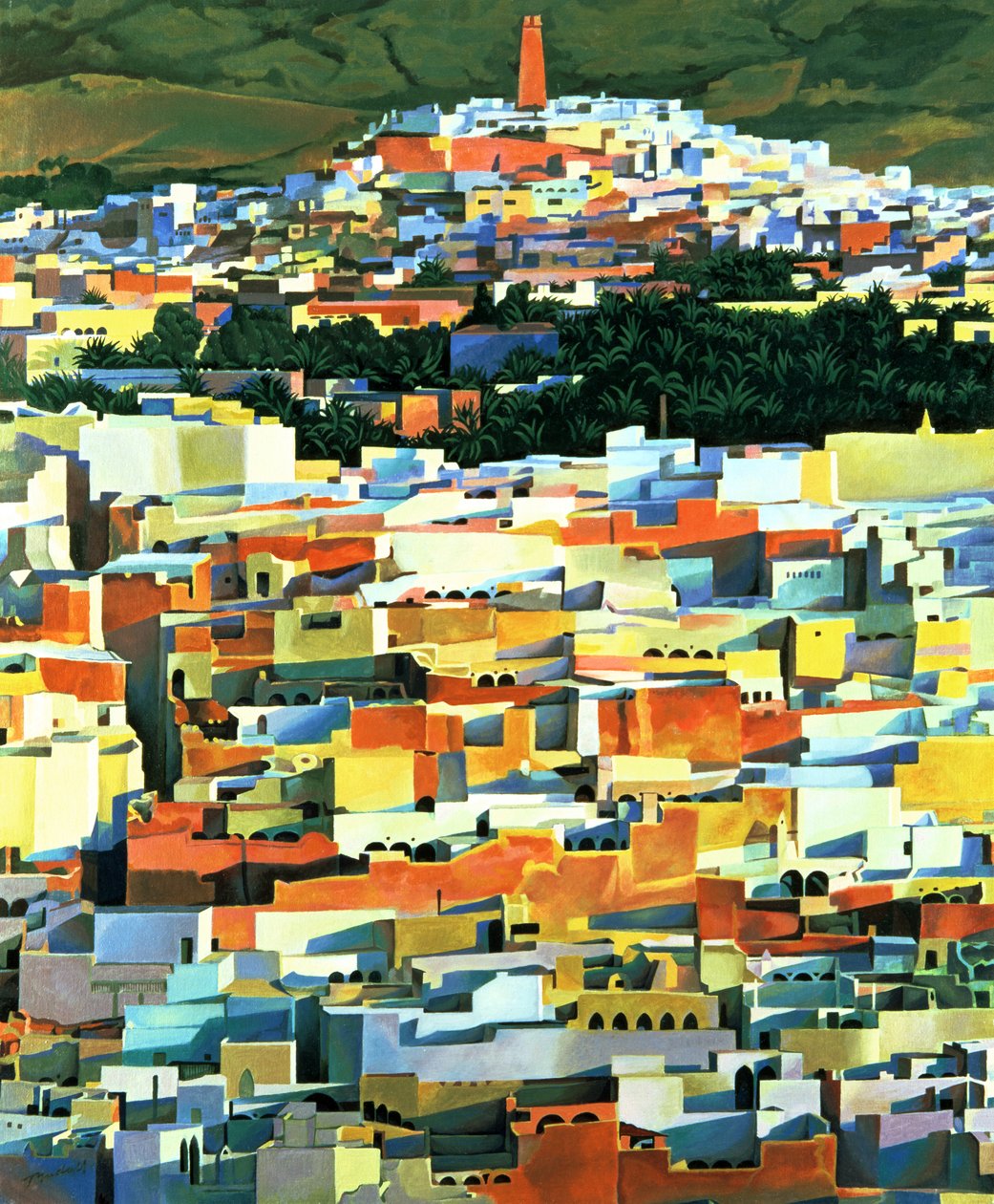 Paisagem urbana norte-africana de Robert Tyndall