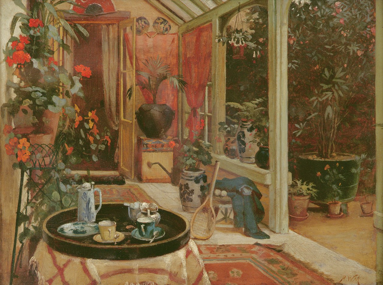 Uma pausa para o chá de Robert Walker Macbeth