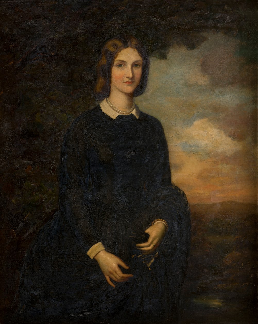 Retrato de Selina Weld Forester, Condessa de Bradford (1819-1894), c.1839-94 (óleo sobre tela) de Robert (after) Thorburn