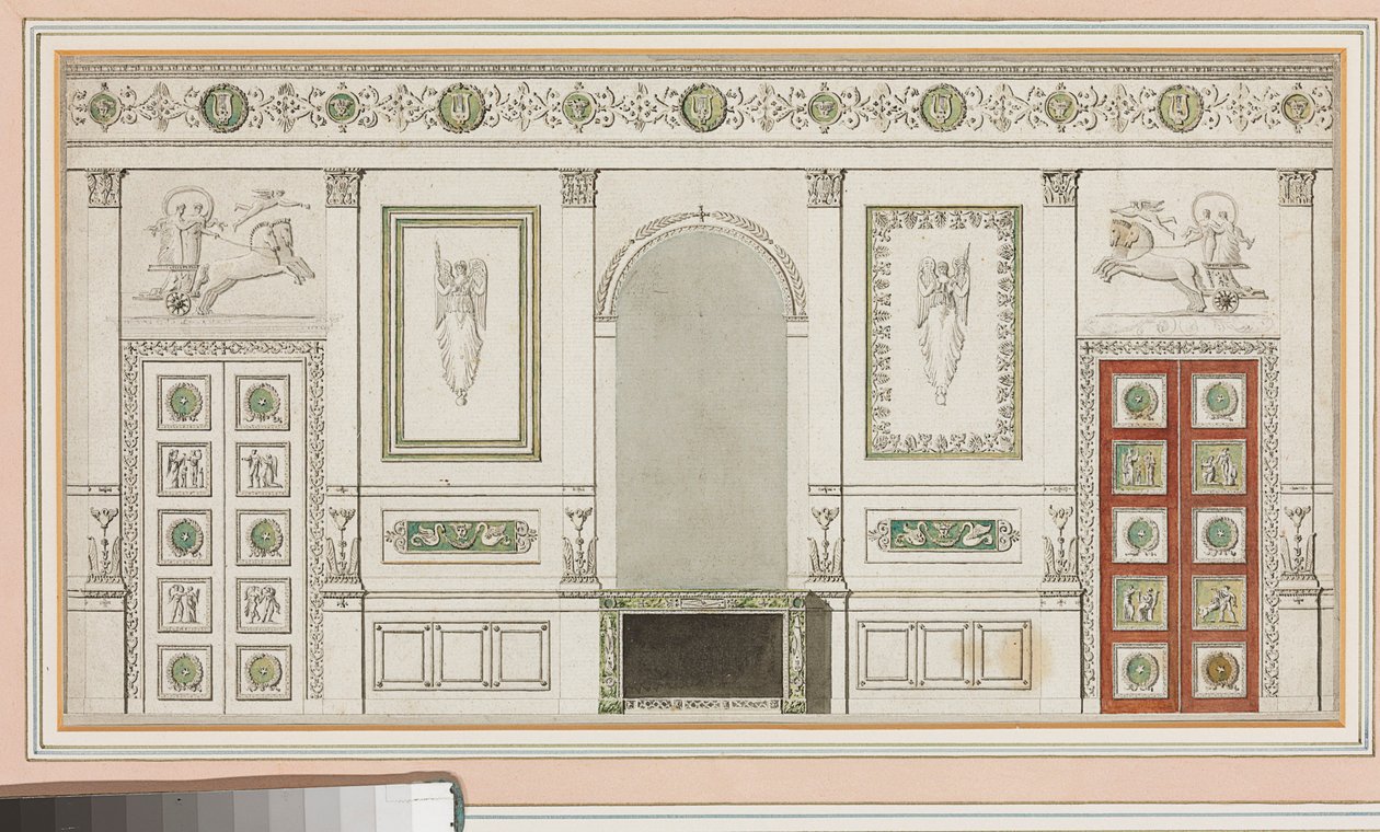 Design para decorações de parede de Robert Adam
