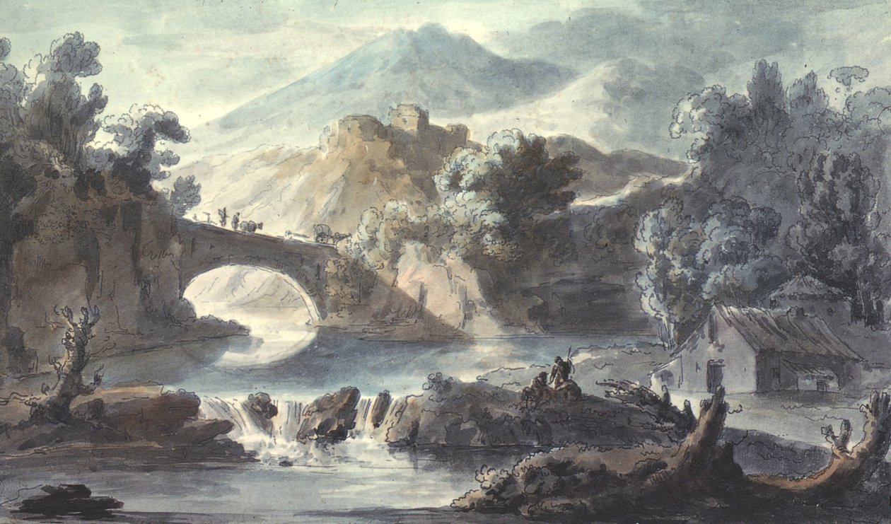 Paisagem romântica de Robert Adam
