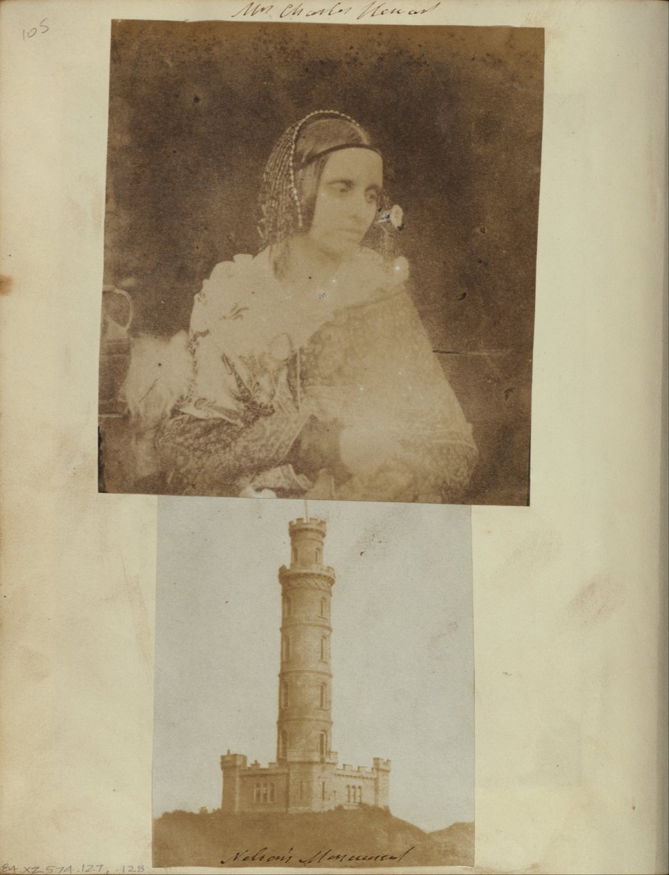 Monumento a Nelson, Calton Hill, Edimburgo de Robert Adamson