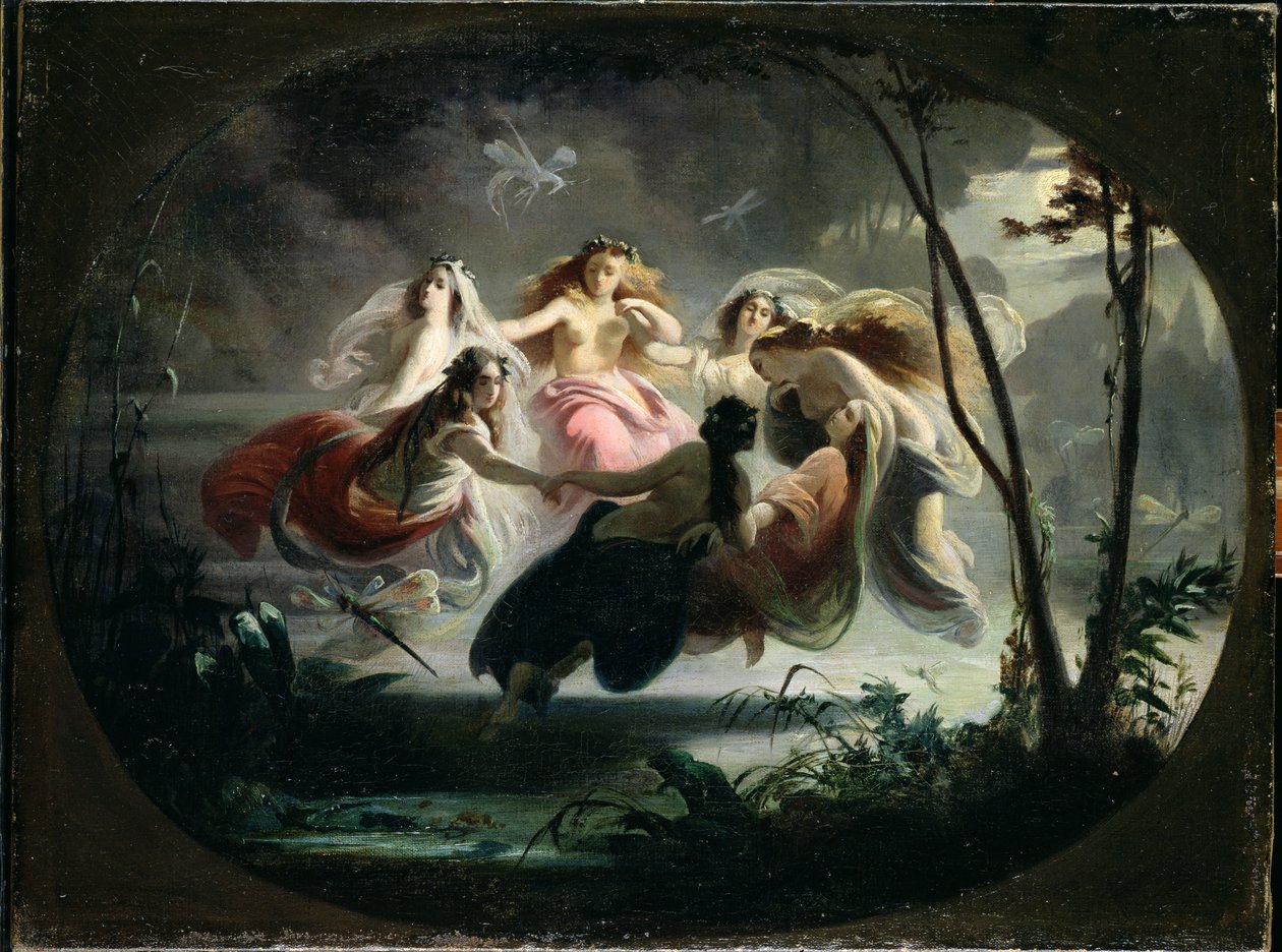 A dança de fadas de Robert Alexander Hillingford