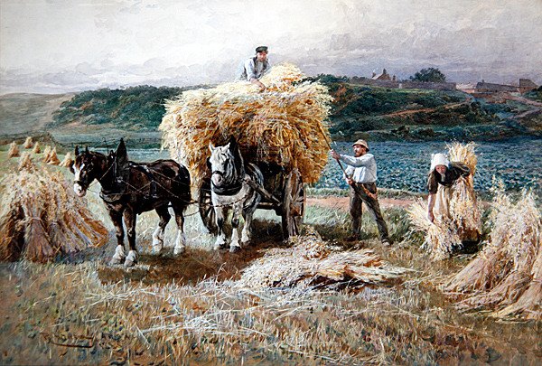 Haymaking de Robert Anderson