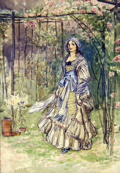 Diafenia (aguarela sobre papel) de Robert Anning Bell