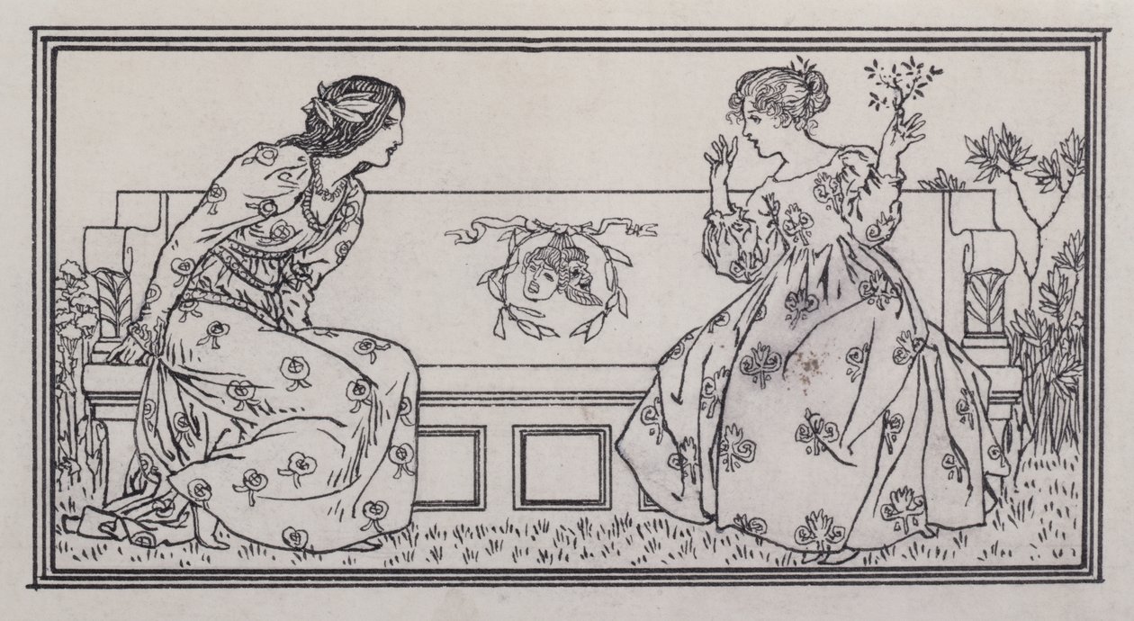 Helena e Hermia de Robert Anning Bell