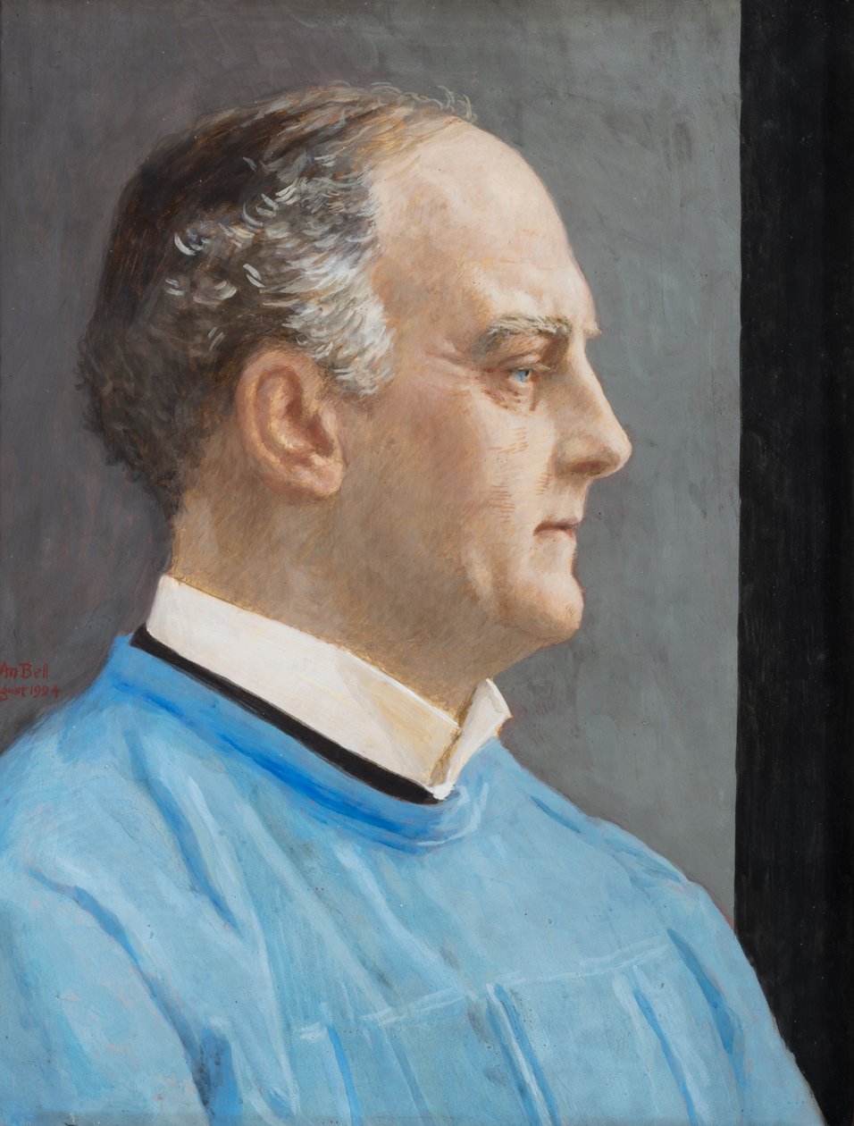 Retrato de FW Pomeroy, 1924 de Robert Anning Bell