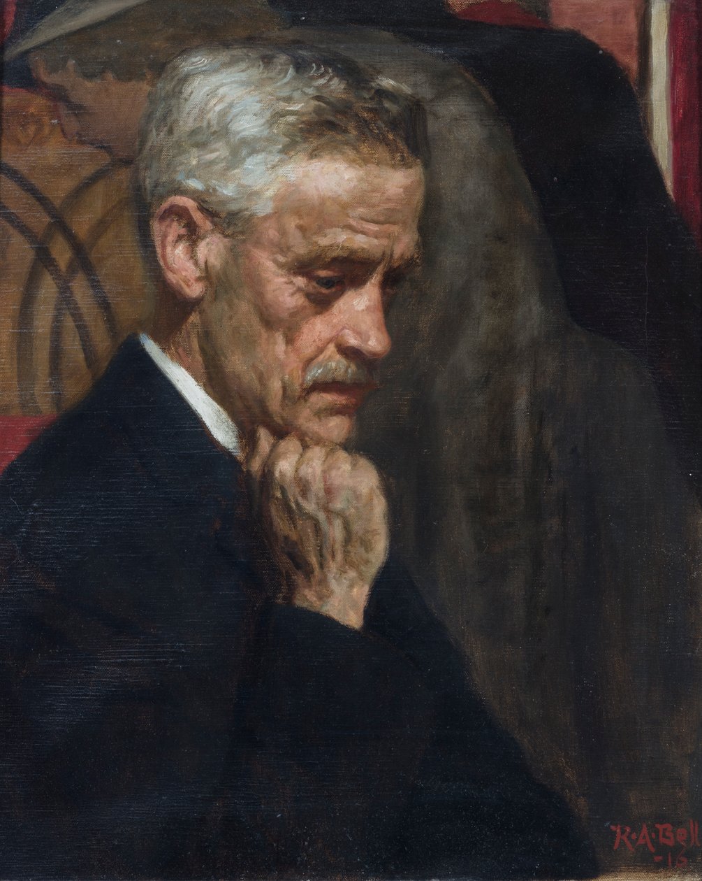 Retrato de HJ Massé, 1916 de Robert Anning Bell