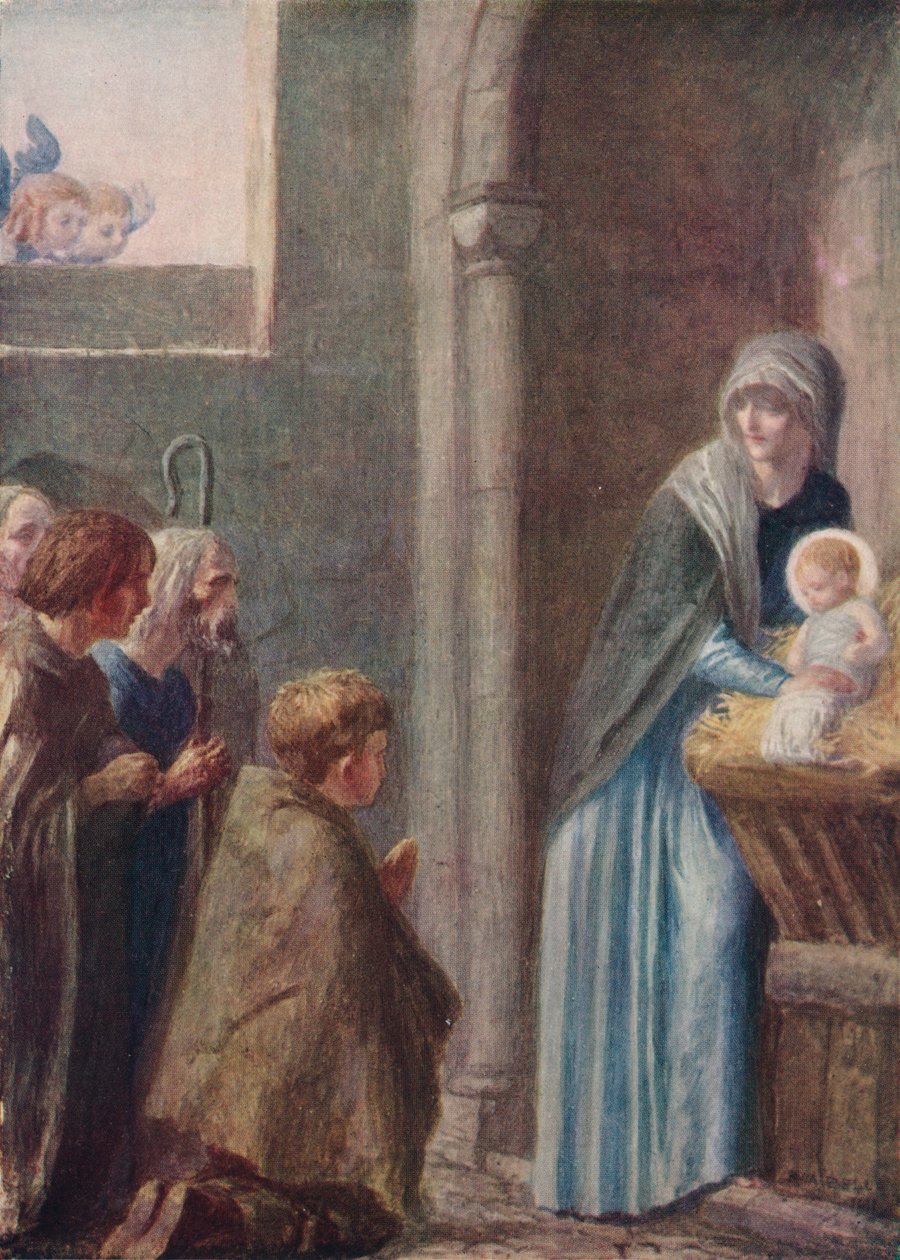 A Adoração dos Magos, final do século XIX, 1912 de Robert Anning Bell