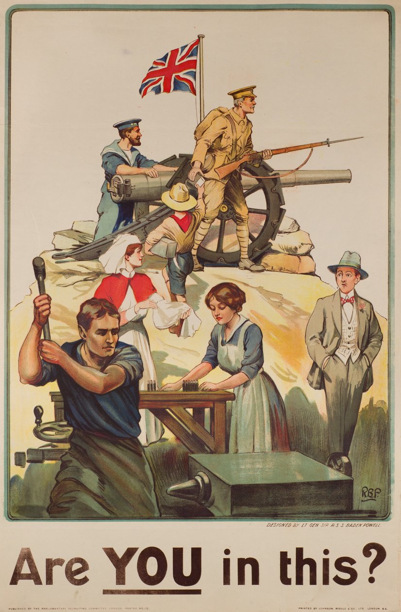 Você está nisso , 1915 de Robert Baden Powell