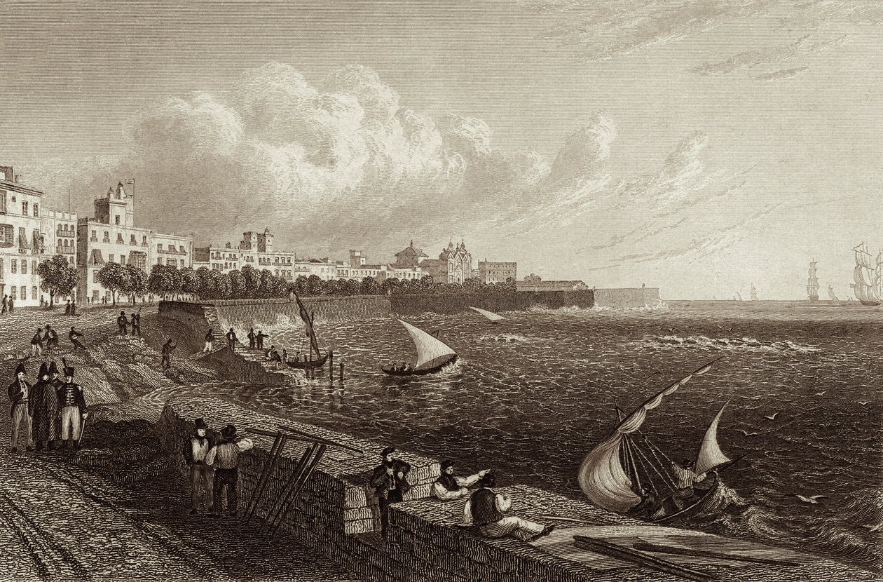 Vista de Cádiz de Robert Batty