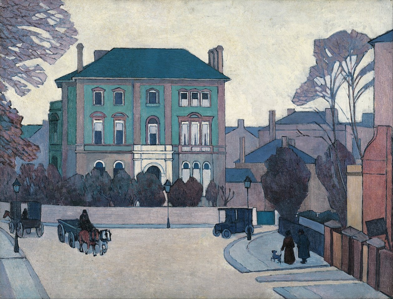 A casa verde, St John&39;s Wood de Robert Polhill Bevan