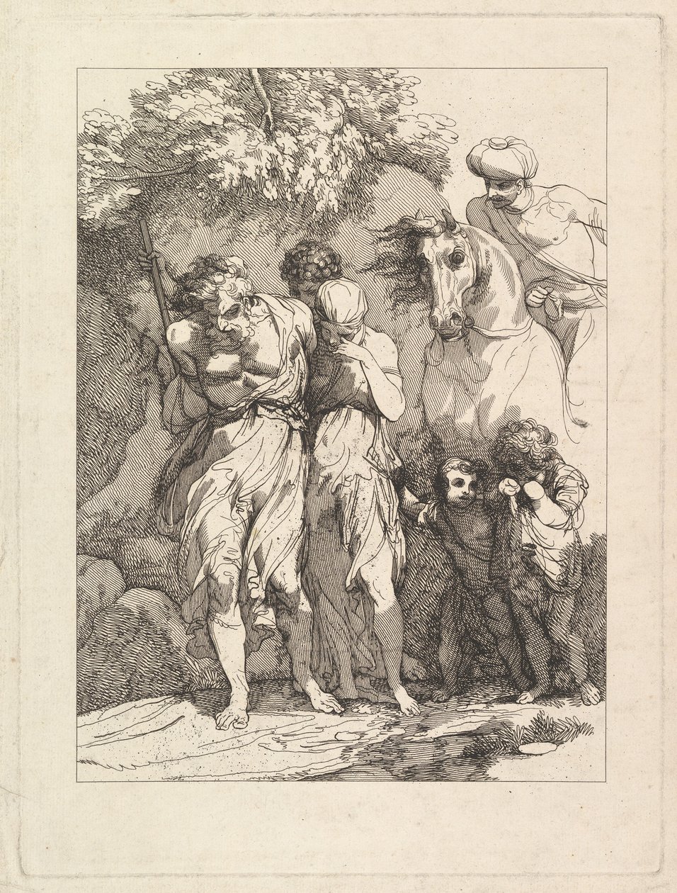 Uma Família Cativa, ca. 1783 de Robert Blyth