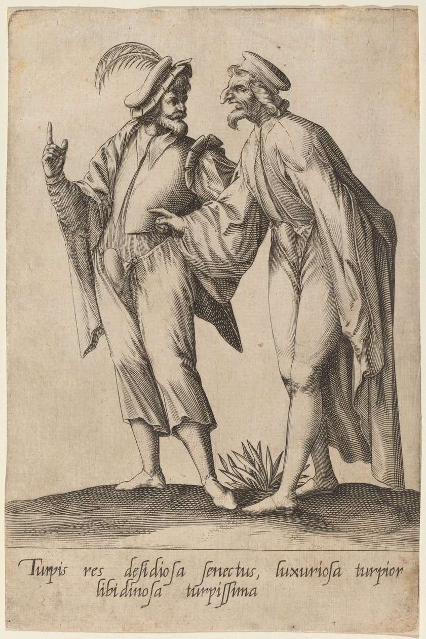 Turpis res indolesus oldus..., 1597 de Robert Boissard