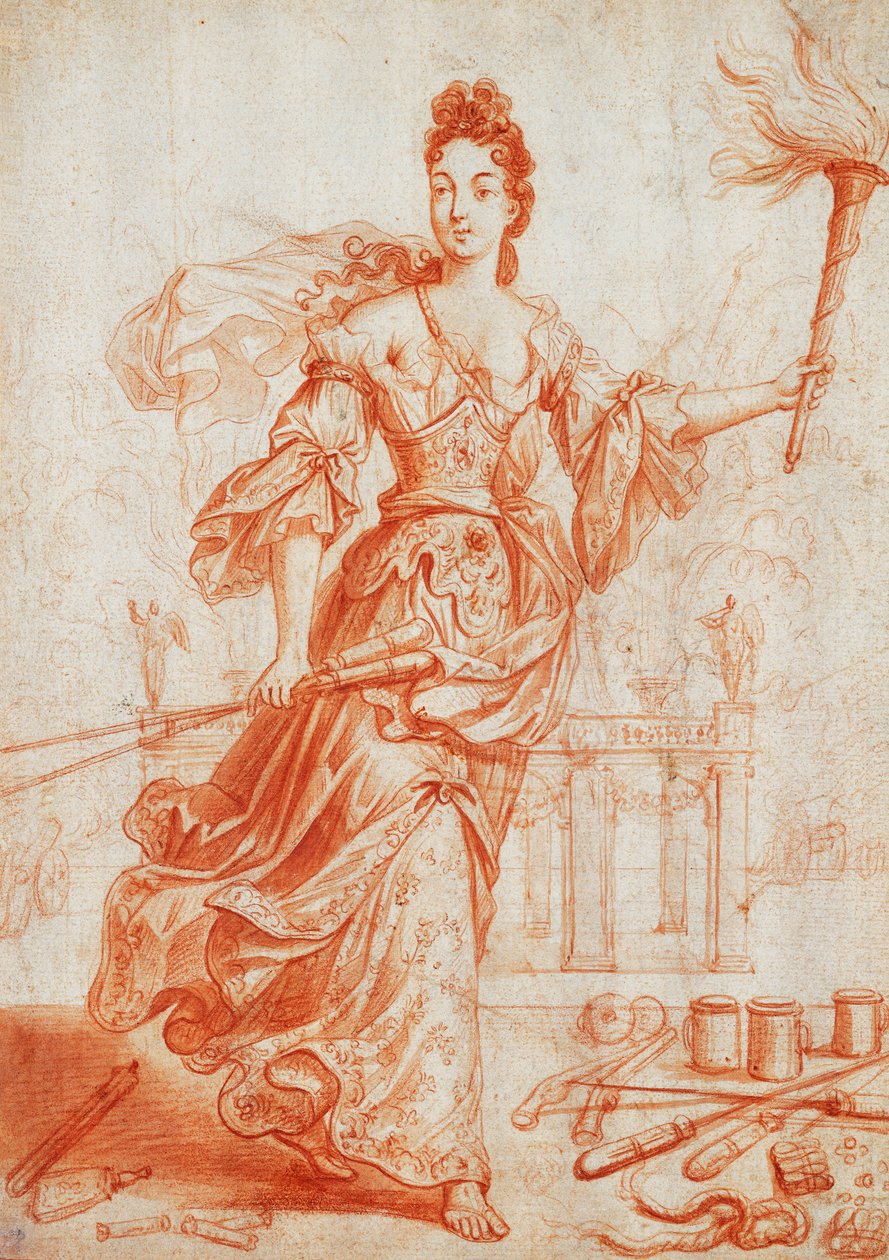 Uma Alegoria do Fogo, de Robert Bonnart