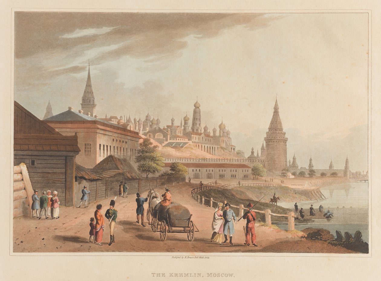 O Kremlin, Moscovo de Robert Bowyer