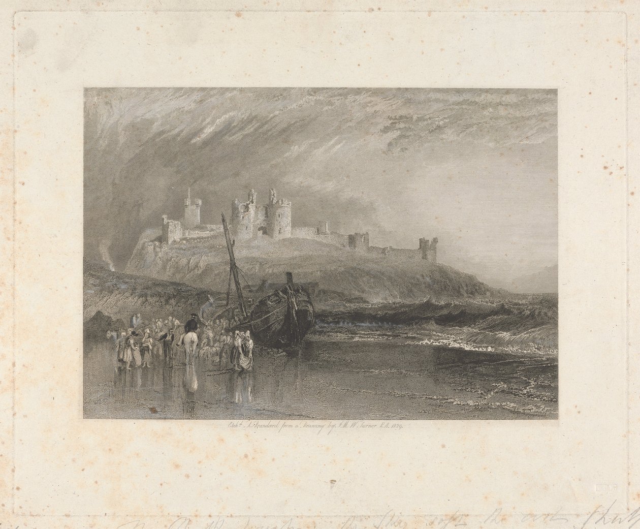 Castelo de Dunstanborough, Northumberland de Robert Brandard