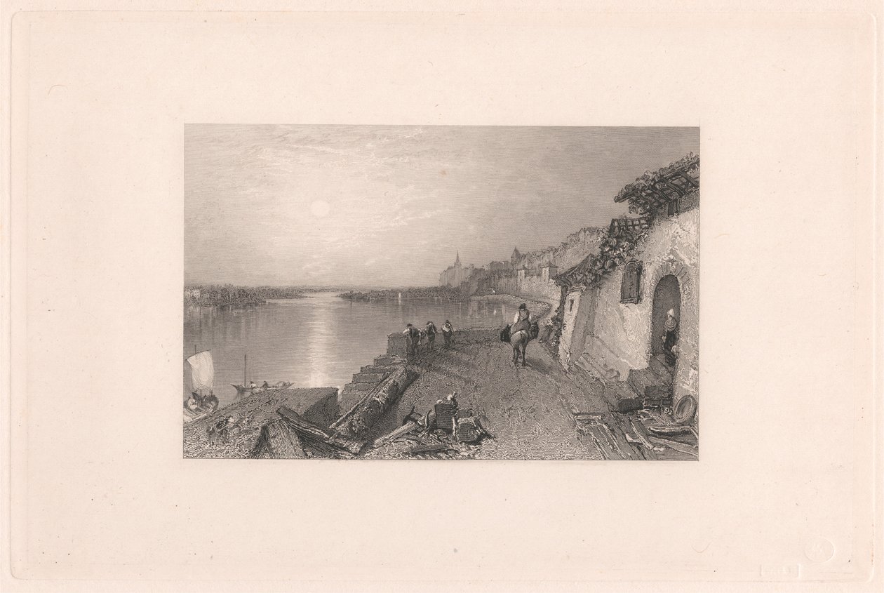Rietz perto de Saumur de Robert Brandard