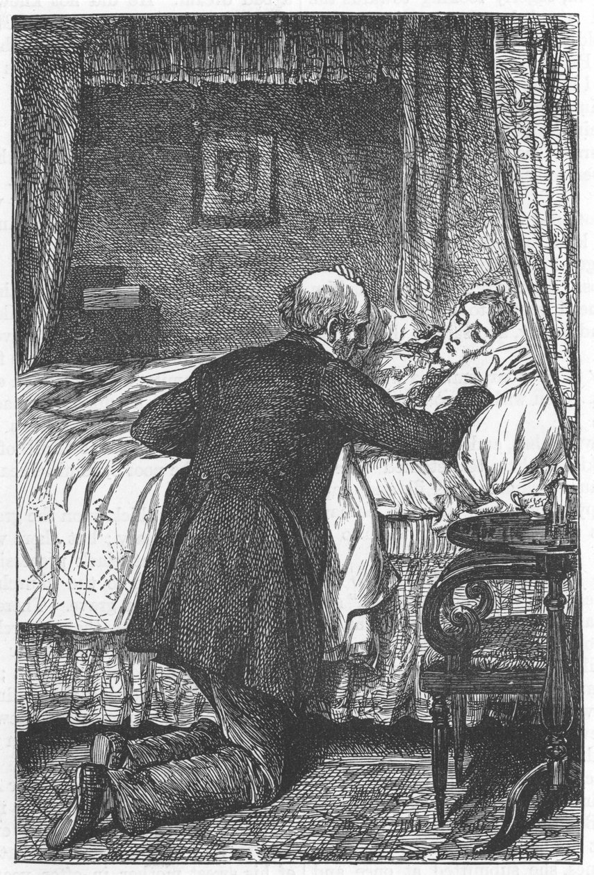 Cena de cenas da vida clerical de George Eliot, 1883 de Robert Brown