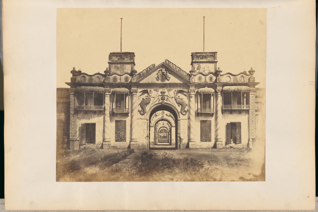 [Portão da Sereia, Palácio de Kaiserbagh] de Robert C. Tytler