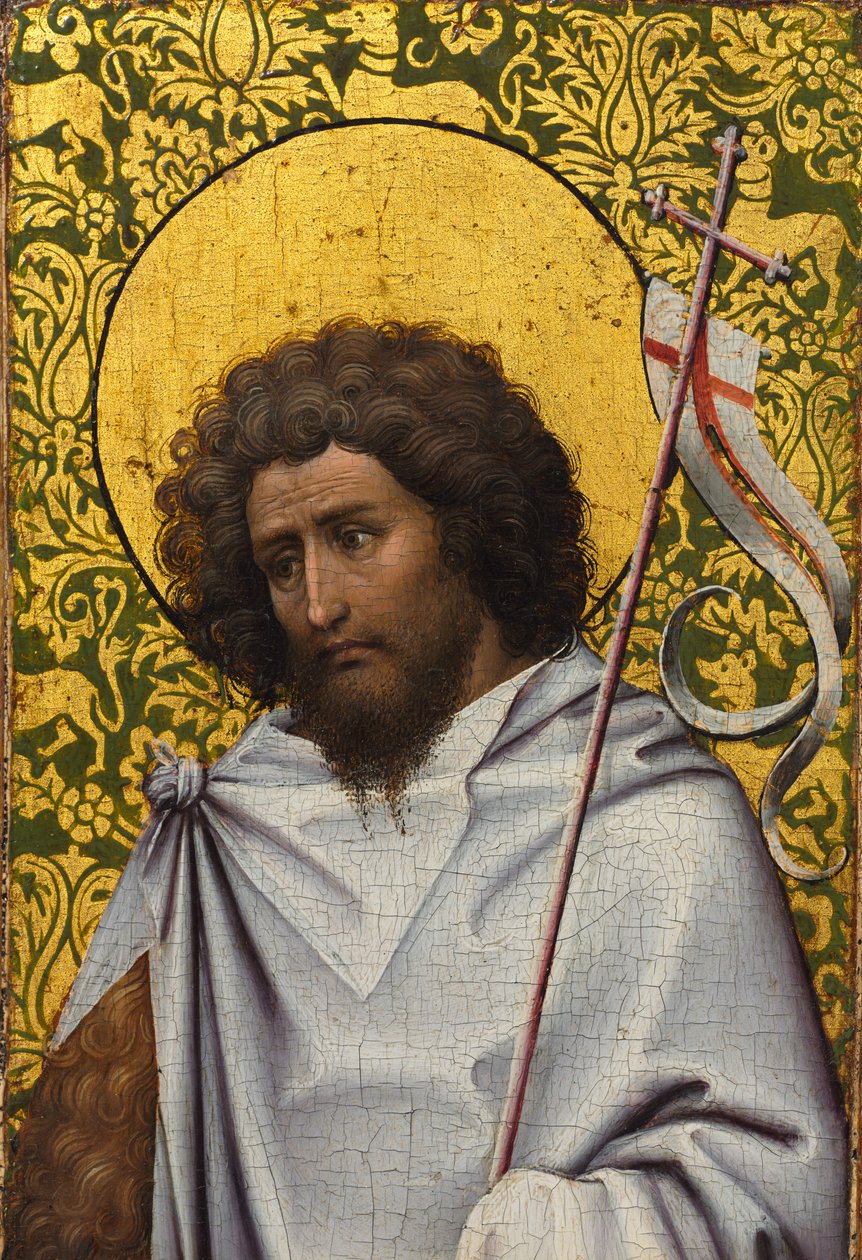 João Batista, c. 1410 de Robert Campin