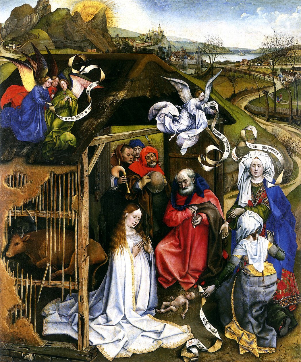 Natividade, c.1425 de Robert Campin