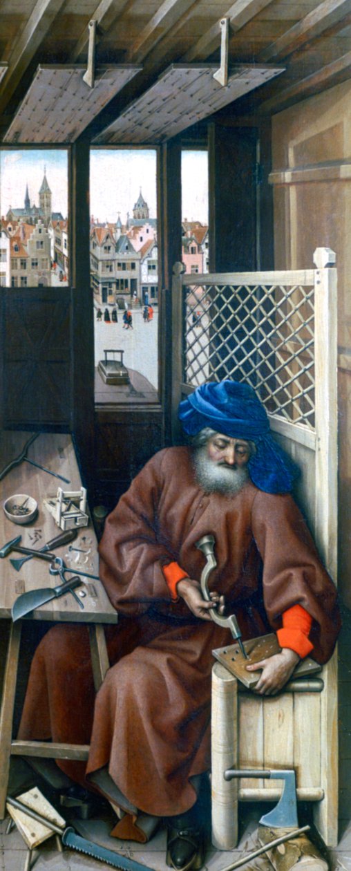 São José, c1425 de Robert Campin