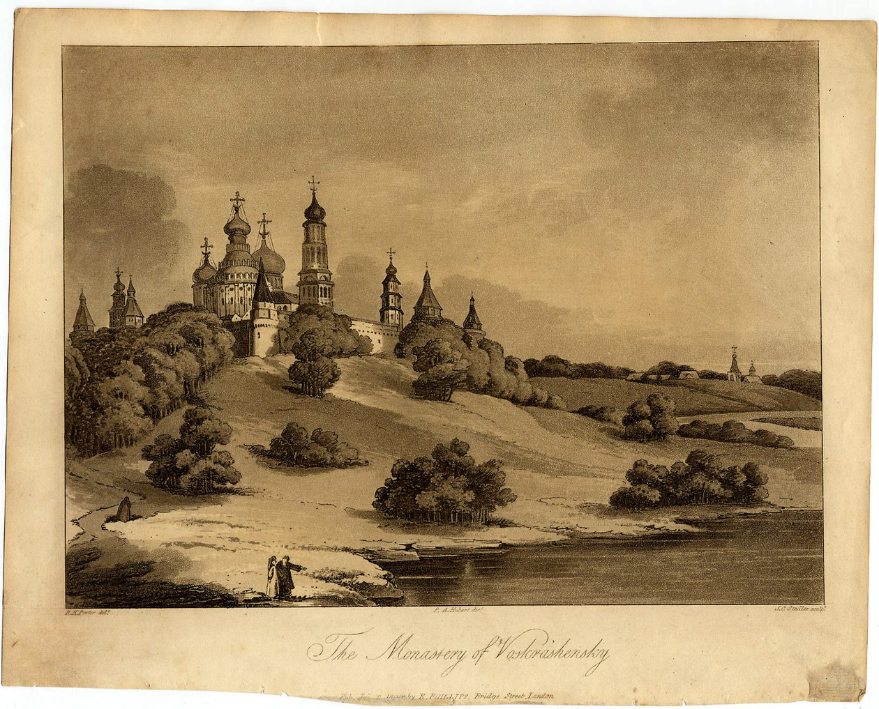 Mosteiro de Nova Jerusalém, 1809 de Robert Carr Porter