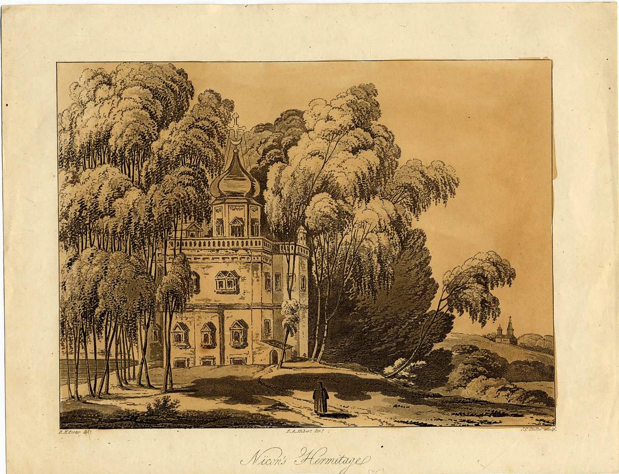 Mosteiro de Nova Jerusalém, 1809 de Robert Carr Porter