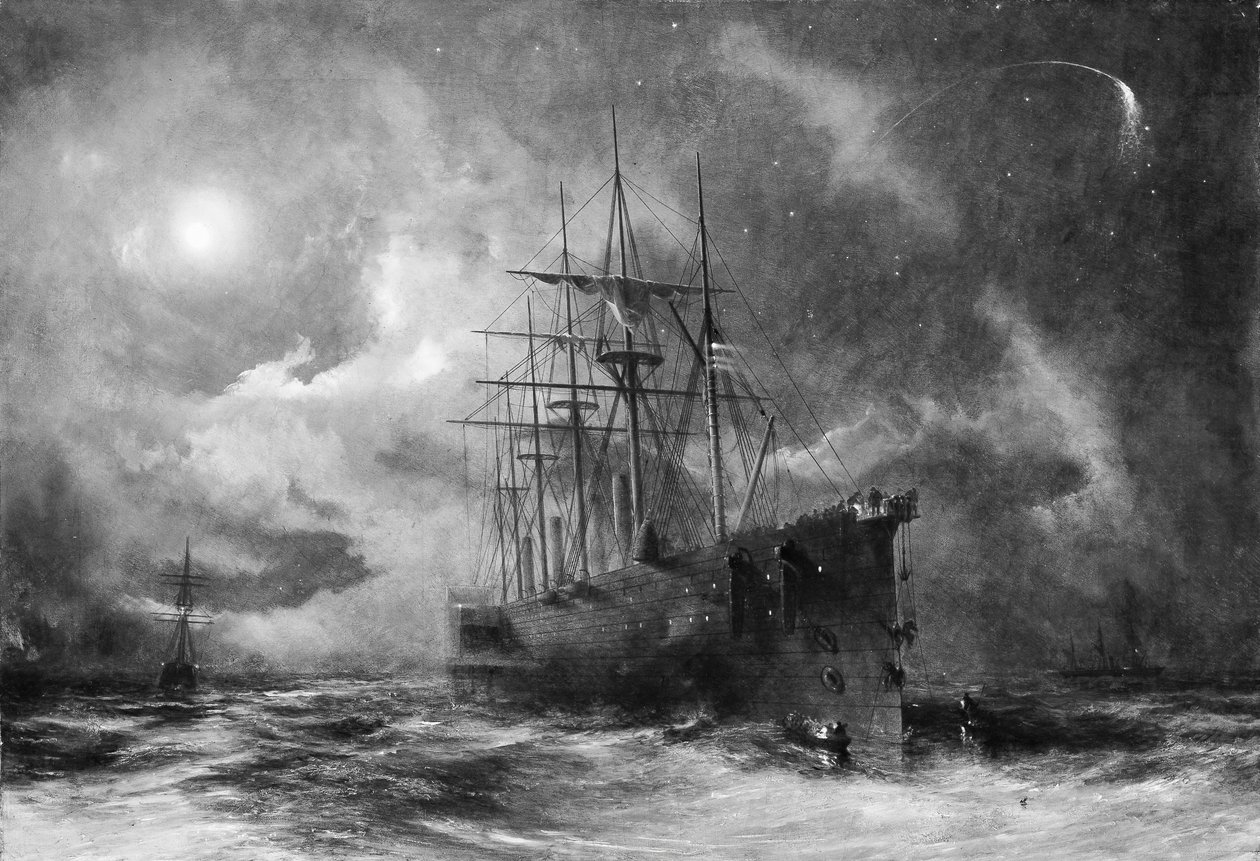 Lutando pelo Cabo Perdido, ca. 1866. de Robert Charles Dudley