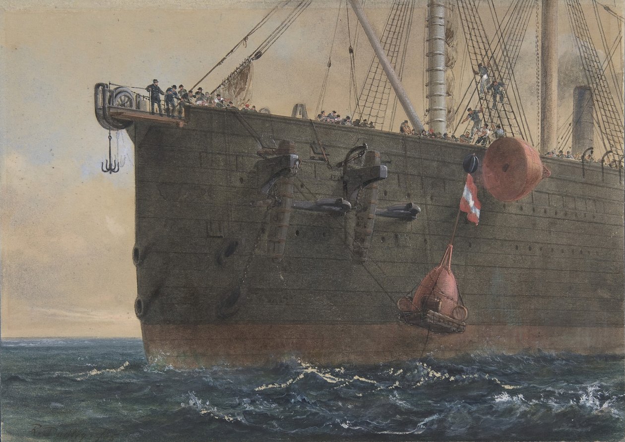 Nos Arcos do Grande Oriente: O Cabo Quebrado e Perdido, Preparando-se para Lutar, 2 de agosto de 1865, de Robert Charles Dudley