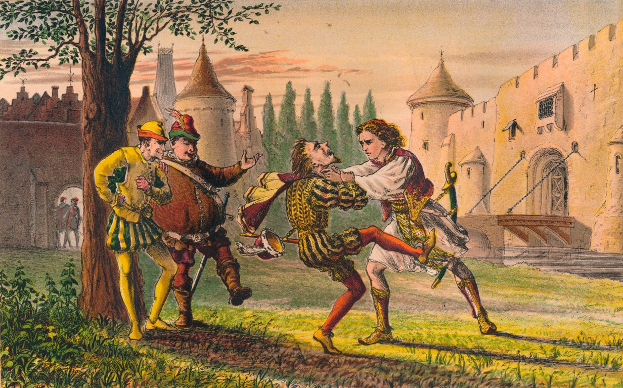 Sebastian: Por que! Há para ti! E lá! E aí !, c1875 de Robert Charles Dudley