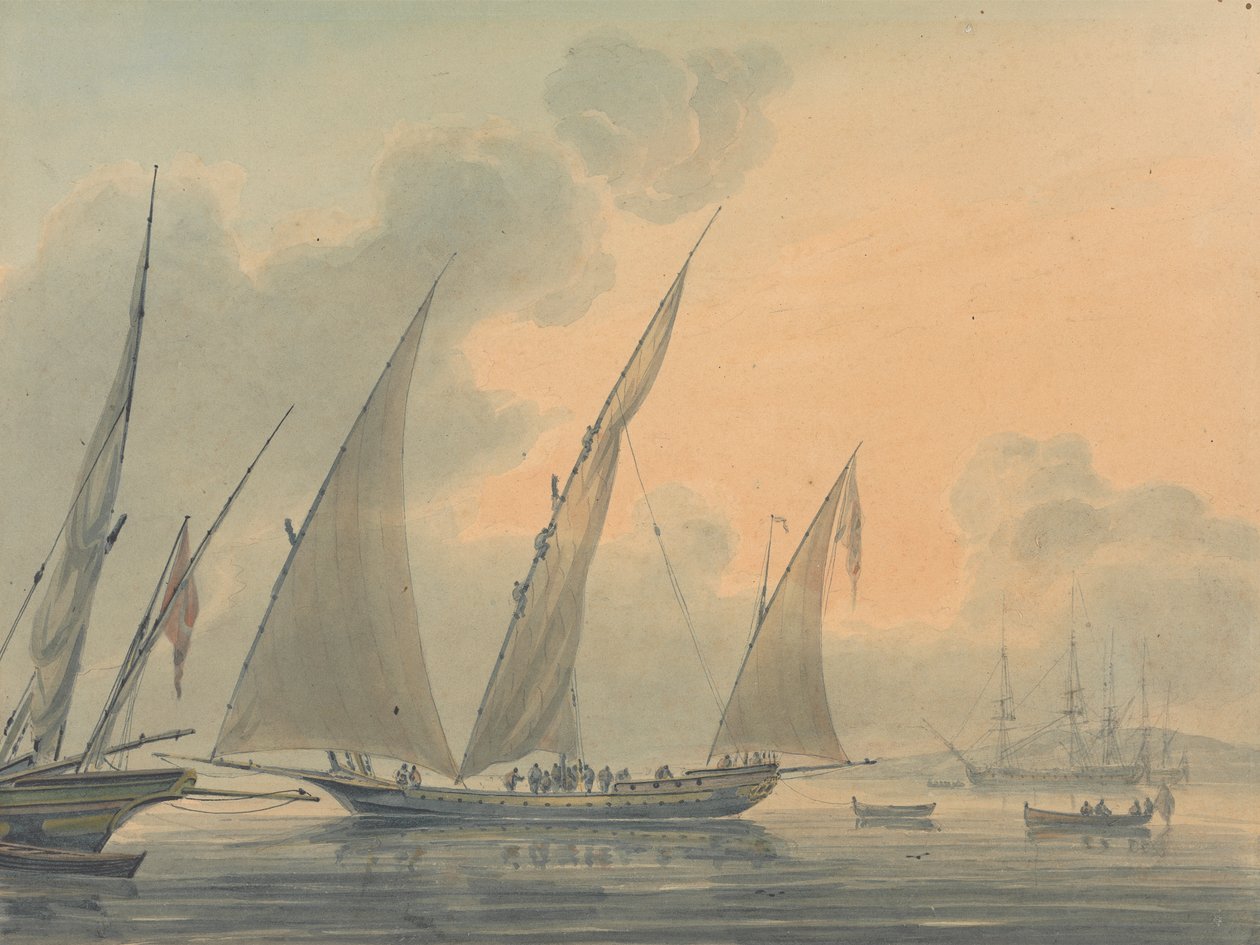 Navegação no Mediterrâneo de Robert Cleveley