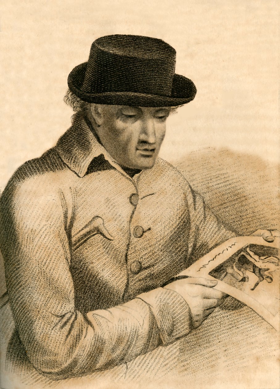 Henry Constantine Jennings. O virtuoso notável, 1821. de Robert Cooper